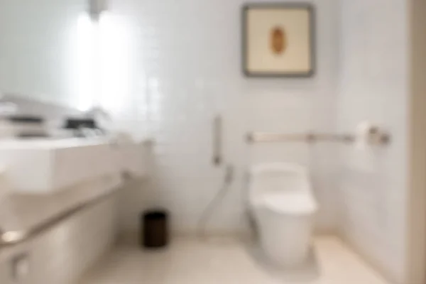 背景的抽象模糊浴室内部 — 图库照片