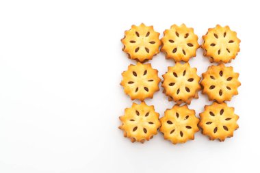 ananas reçel ile bisküvi