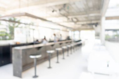 soyut bulanık kahve dükkanı ve kafe restoranı