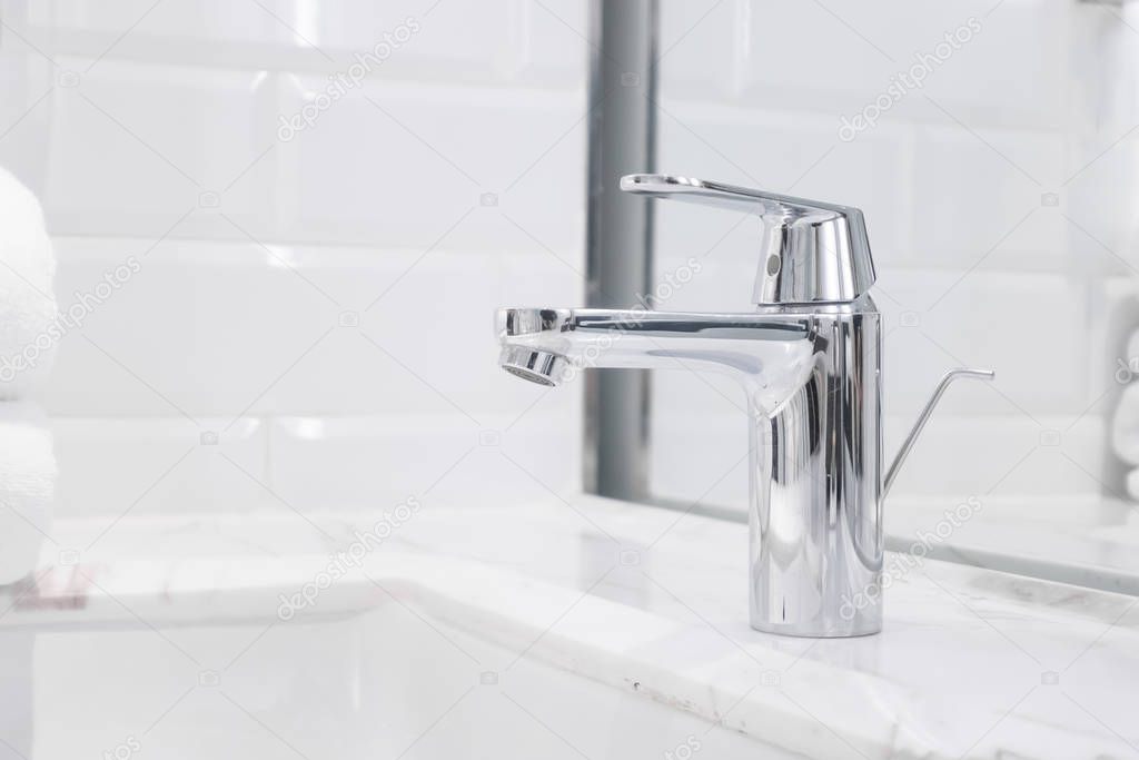 tap or faucet in bathroom