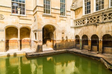 Roman baths Bath, İngiltere