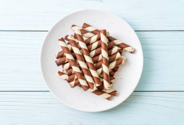 çikolata gofret sopa rulo