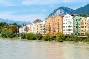 Innsbruck cityscape, Avusturya.