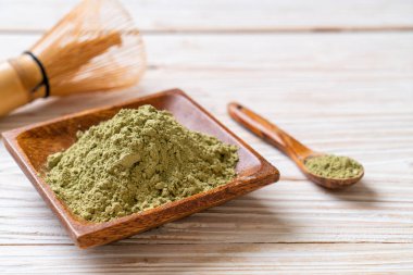 Çeşmeli kibrit yeşil çay tozu