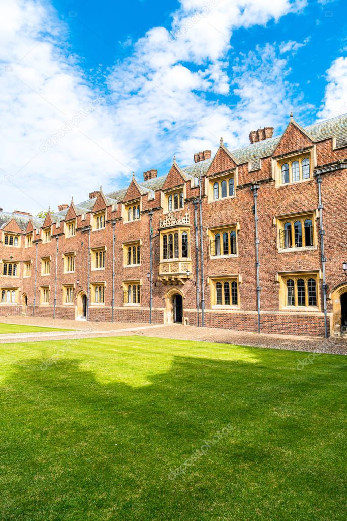 Beautiful Architecture St. John's College in Cambridge