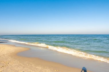 boş sahil ve okyanus denizi