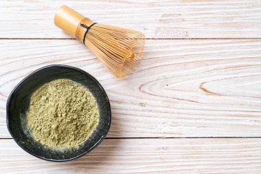 Çeşmeli kibrit yeşil çay tozu