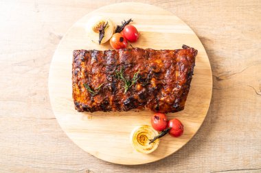 Izgara Barbekü kaburga domuz