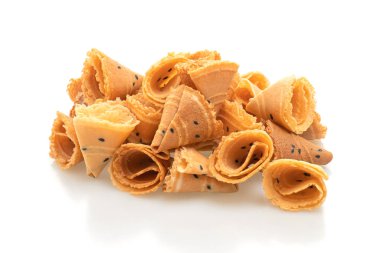 Çıtır hindistan cevizi rulosu - Asya atıştırması