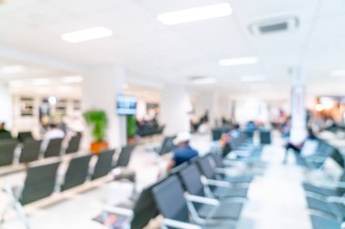 Havalimanı arka plan için soyut bulanıklık 