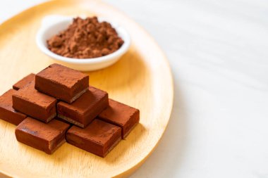 taze ve yumuşak çikolata