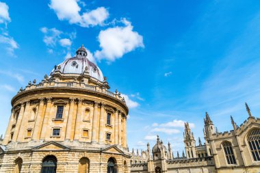 Radcliffe Kamera, Bodleian Kütüphanesi, Oxford Üniversitesi, Oxford, O