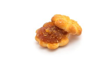 ananas reçel ile bisküvi