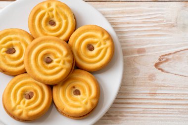 krem çikolata kurabiye