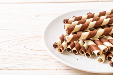 çikolata gofret sopa rulo