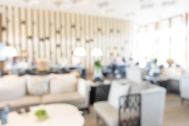 Özgeçmiş için soyut bulanık lüks otel lobisi
