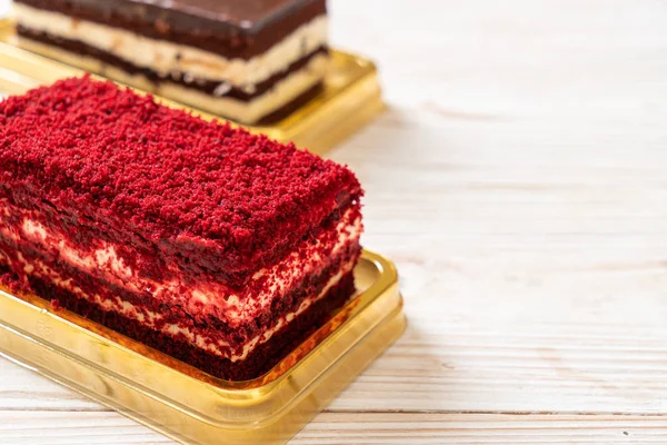 Delicious red velvet cake