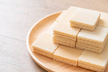 krema ile süt gofret