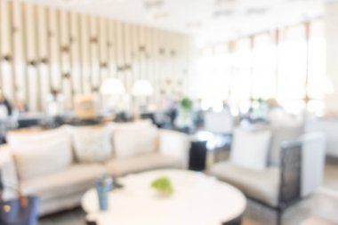 Soyut bulanıklık ve arka plan için lüks otel lobisi