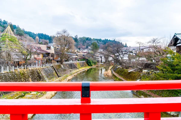 Paysage Ville Takayama Est Nommé Comme Peu Kyoto Japon Établir — Photo