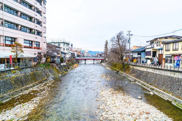 Takayama Japón Ene 2020 Paisaje Ciudad Takayama Nombra Como Pequeño — Foto de Stock