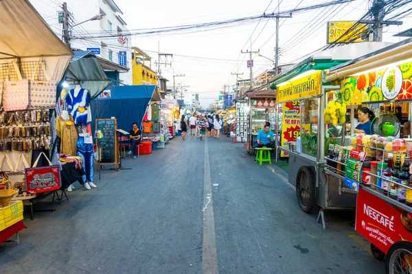 Hua Hin Tayland Aralık 2019 Hua Hin Deki Ünlü Gece — Stok fotoğraf