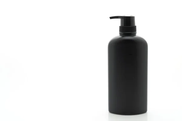 Garrafa Bomba Shampoo Isolado Fundo Branco — Fotografia de Stock