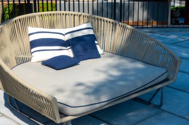 rahat yastıklar veranda sandalyesinde