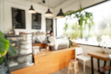 arka plan için soyut bulanıklık kafe veya kafe