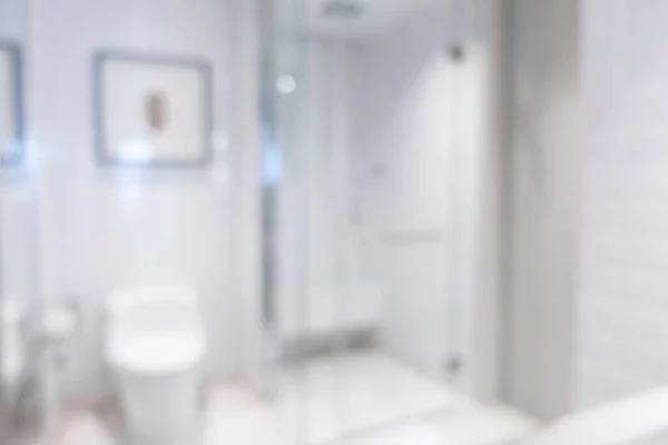 Abstrato Borrão Desfocado Banheiro Interior Para Fundo — Fotografia de Stock