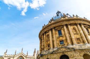 Radcliffe Kamera, Bodleian Kütüphanesi, Oxford Üniversitesi, Oxford, Oxfordshire, İngiltere, Birleşik Krallık