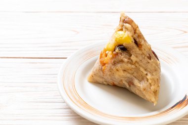 yapışkan pirinç Dumpling-Asya gıda tarzı