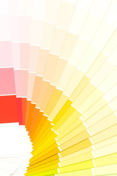 Prov Färger Katalog Pantone Eller Färg Swatches Bok — Stockfoto