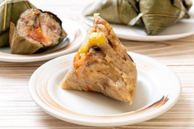 yapışkan pirinç Dumpling-Asya gıda tarzı