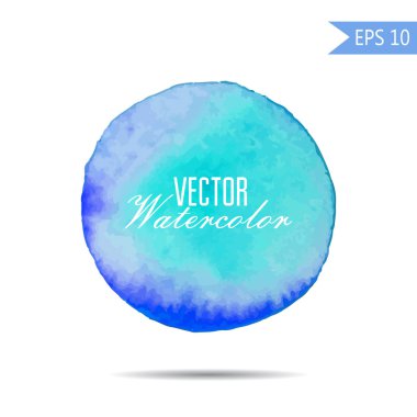 Suluboya tarzında vektör nokta çizim. Tasarım veya baskı için renkli öğe. Gökkuşağı arka plan metin kelime çizilmiş. Mavi gökyüzü