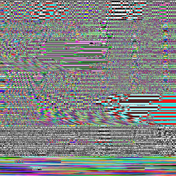 Glitch psychedelische achtergrond. Oude Tv scherm fout. Digitale pixel ruis abstract ontwerp. Foto glitch. Slecht signaal. Technisch probleem grunge achtergrond. Kleurrijke lawaai — Stockfoto