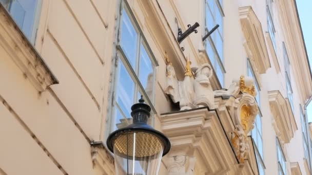 Shot śledzenia palace Wiedeń — Wideo stockowe