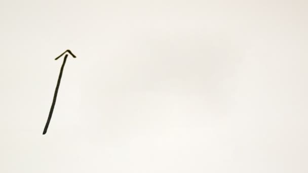 Monter en flèche Données montantes 