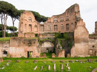 Roma, İtalya'nın merkezi ruine görüntüleyin