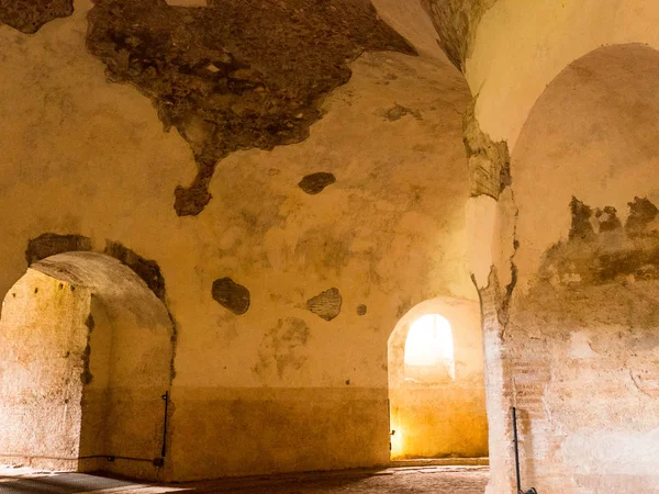 çevresinde via appia Antik Roma bir bahar günü, İtalya