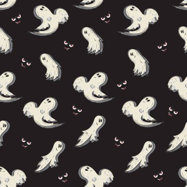 Gece hayaletler. Cadılar Bayramı. 