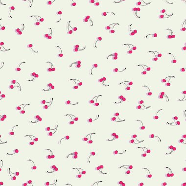 Beyaz bir arka planda Olgun Kiraz. 