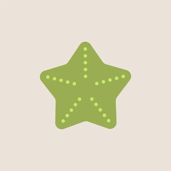 starfish icon vector illustration