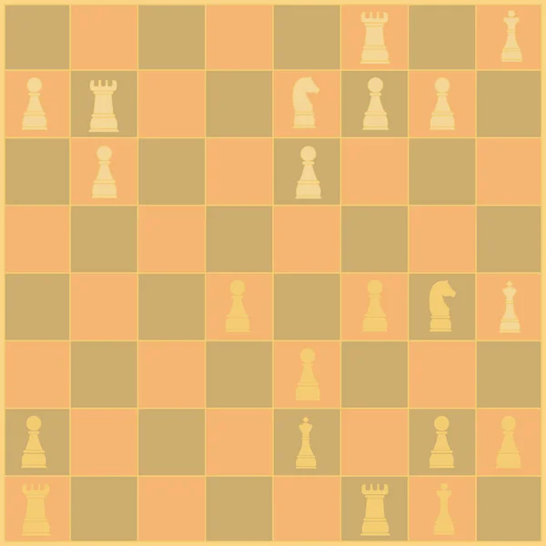 Chess affisch, schack bakgrund — Stock vektor