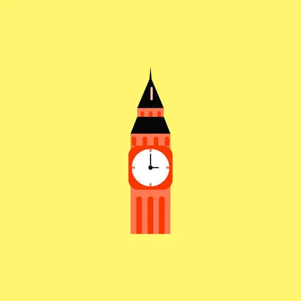 De Big ben, de big ben monument van Londen — Stockvector