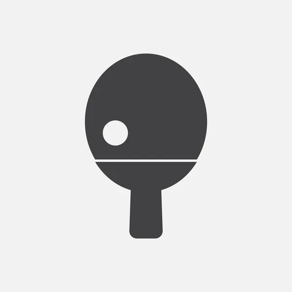 Ping Pong Icona Del Ping Pong — Vettoriale Stock