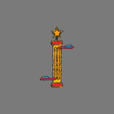 Stil kuluçkalık eğlence parkı sirk cazibe