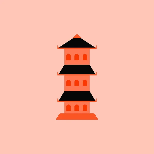 Традиційний китайський будинок — стоковий вектор
