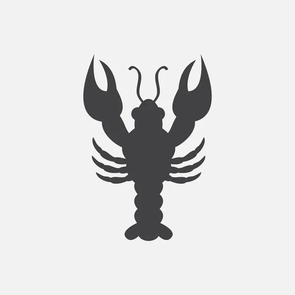 Lobster  flat icon — Stock Vector