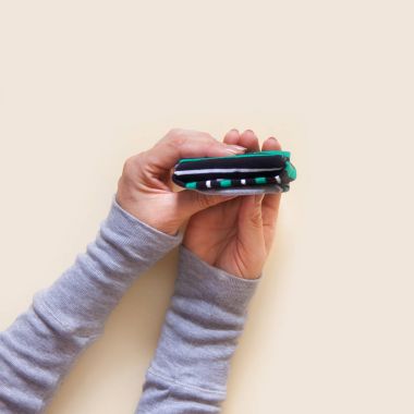 Giyim depolama. Dolabın içinde sipariş. Çorap katlanır. Master Clas